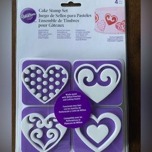 Wilton Cake Stamp Set